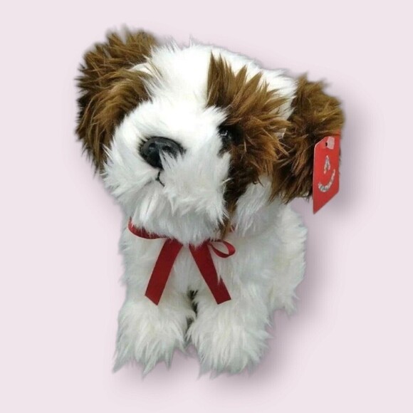 Aurora World Miyoni Puppy Dog Valentine Day Plush Soft Toy Saint Bernard - Picture 12 of 12